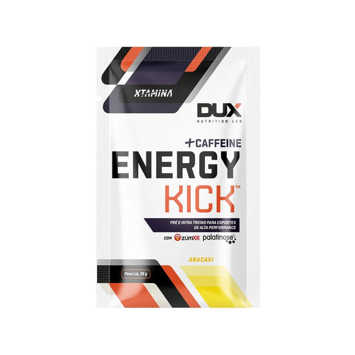 Energy Kick Caffeine - Sachê 35G Sabor Abacaxi - Sachê 35G