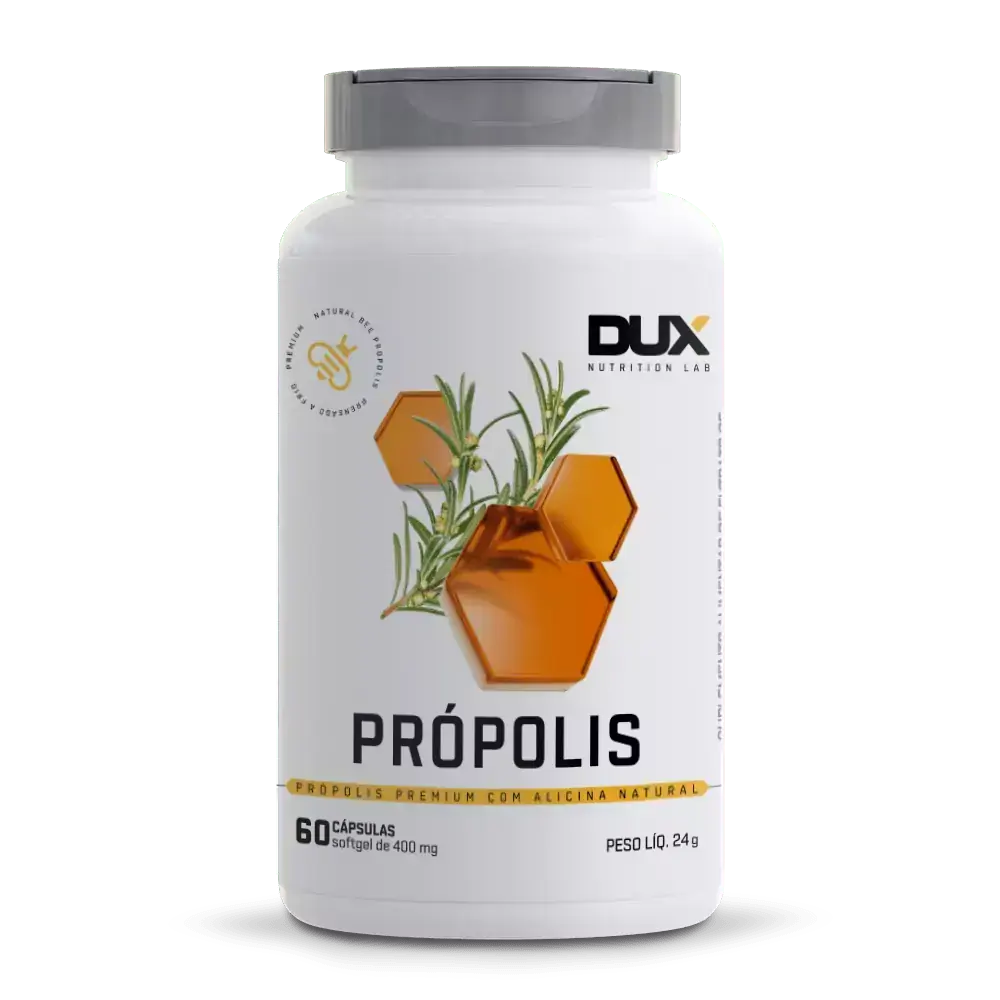 PRÓPOLIS DUX® - POTE 60 CÁPSULAS Própolis DUX® - Pote com 60 cápsulas
