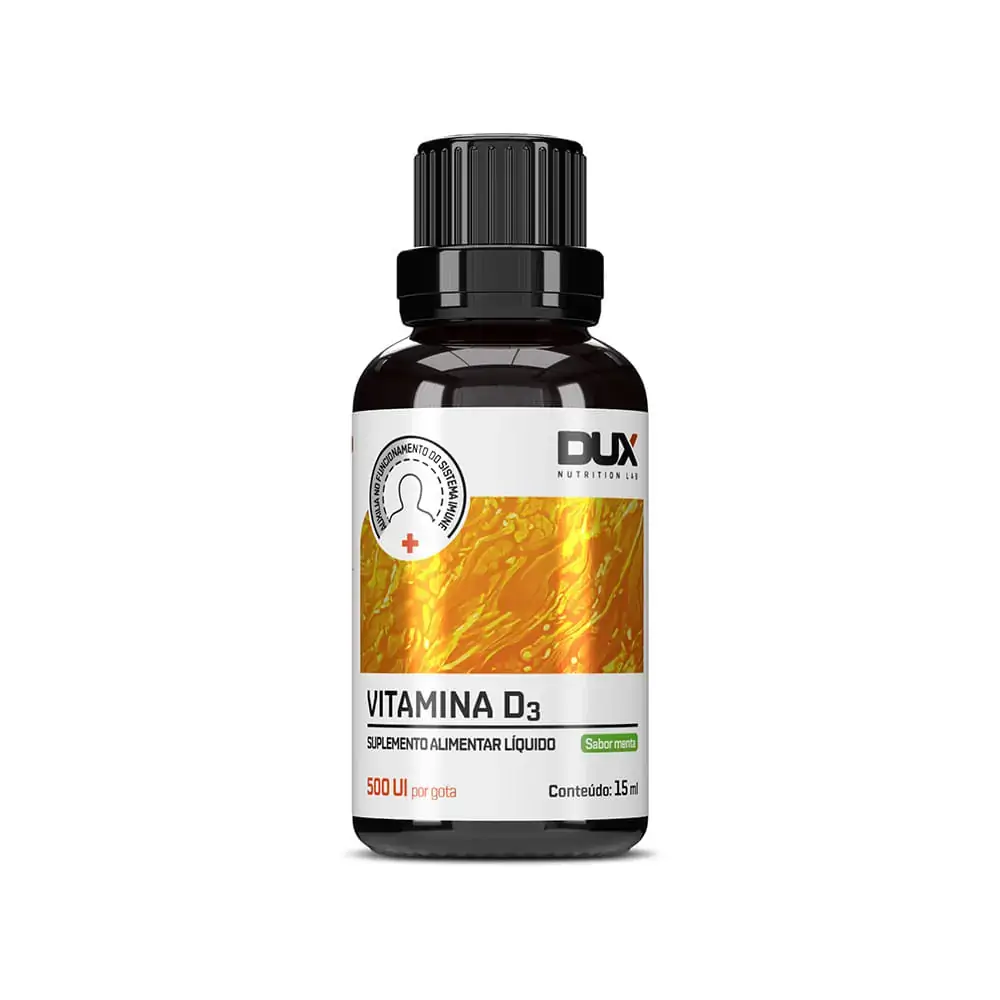 VITAMINA D3 15 ML Dux Nutrition - Sabor Menta - 15 mL