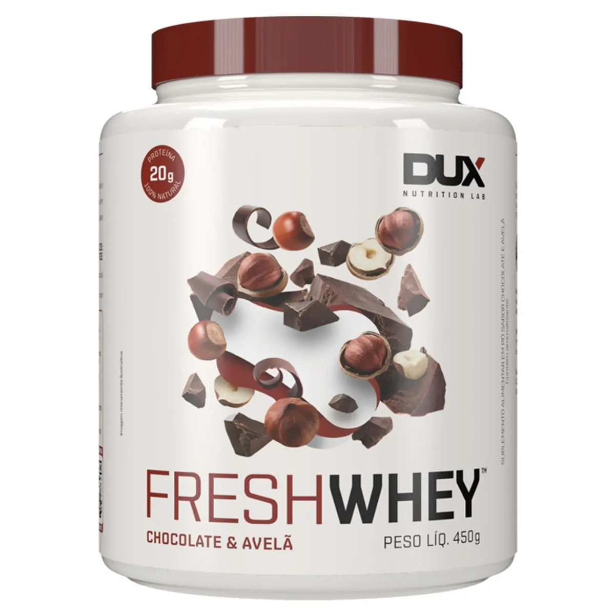 Fresh Whey Dux Nutrition Lab Chocolate e Avela 450g