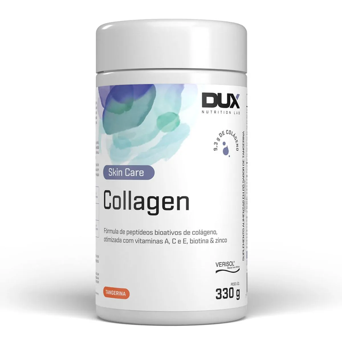 Colágeno Pó Tangerina Dux Nutrition Lab Collagen Pote 330g