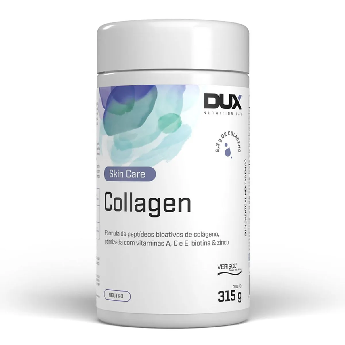 Colágeno Pó Neutro Dux Nutrition Lab Collagen Pote 315g