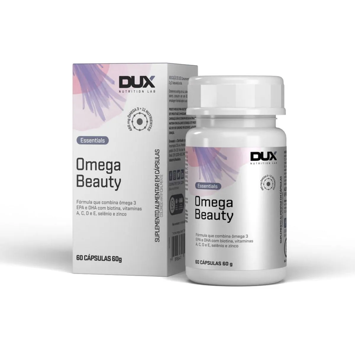 Omega Beauty Pote 60 Caps Dux Nutrition Neutro