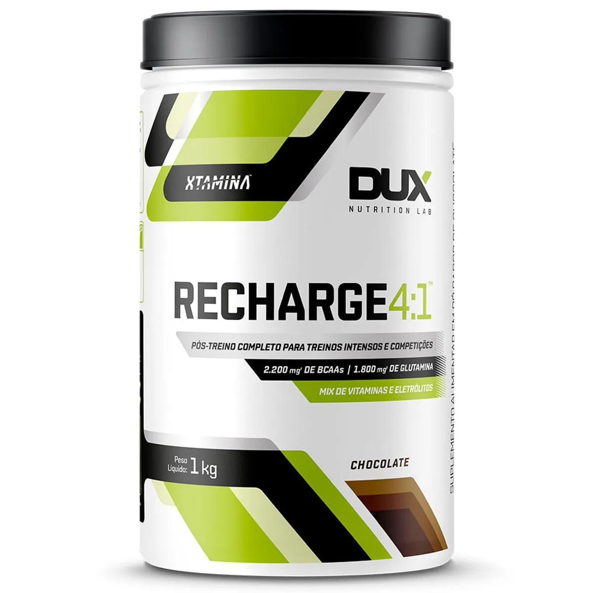 Recharge 4:1 Pote 1000G Dux Nutrition Sabor Chocolate - 1000G