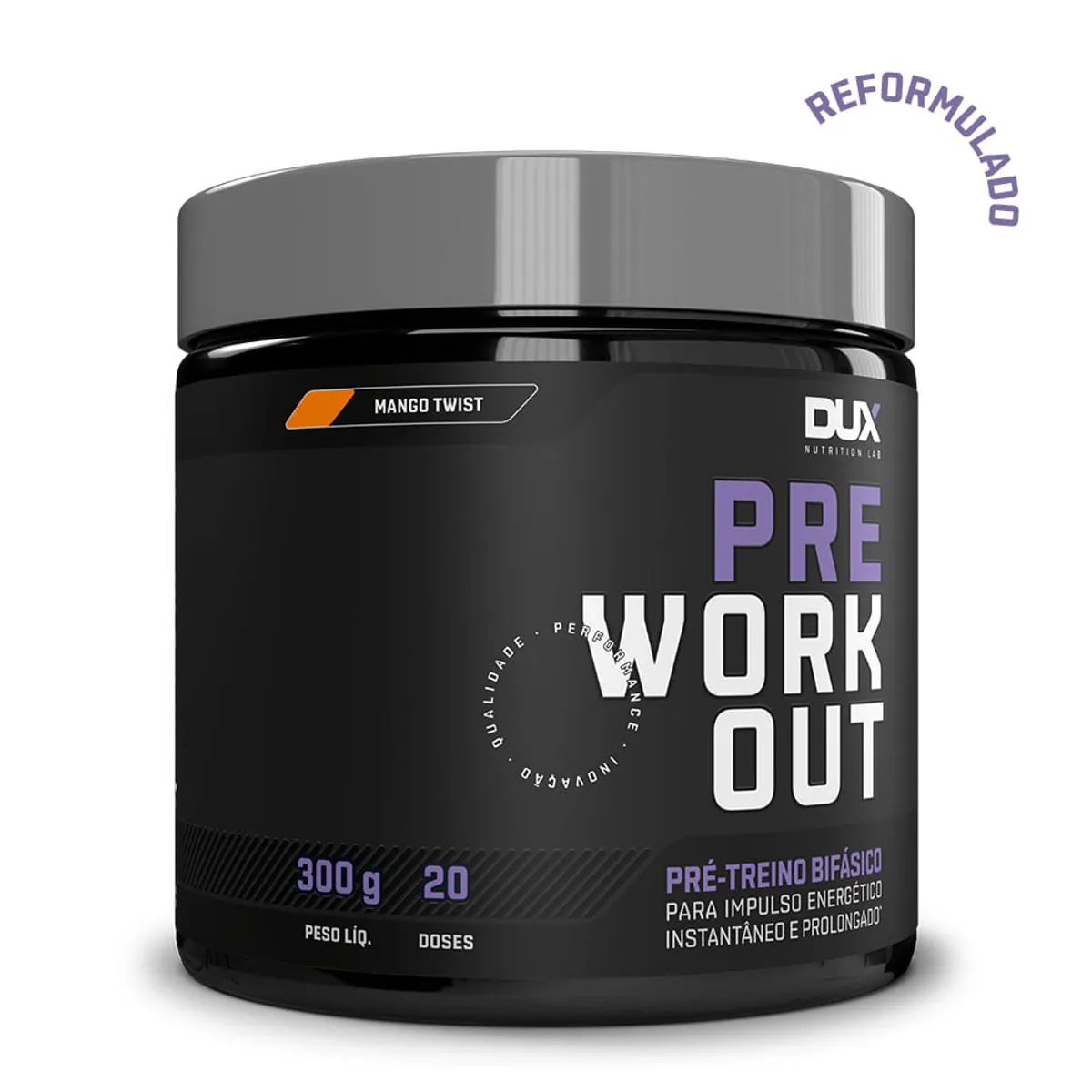 Pre Workout Original 300G Dux Nutrition Sabor Mango Twist 300G