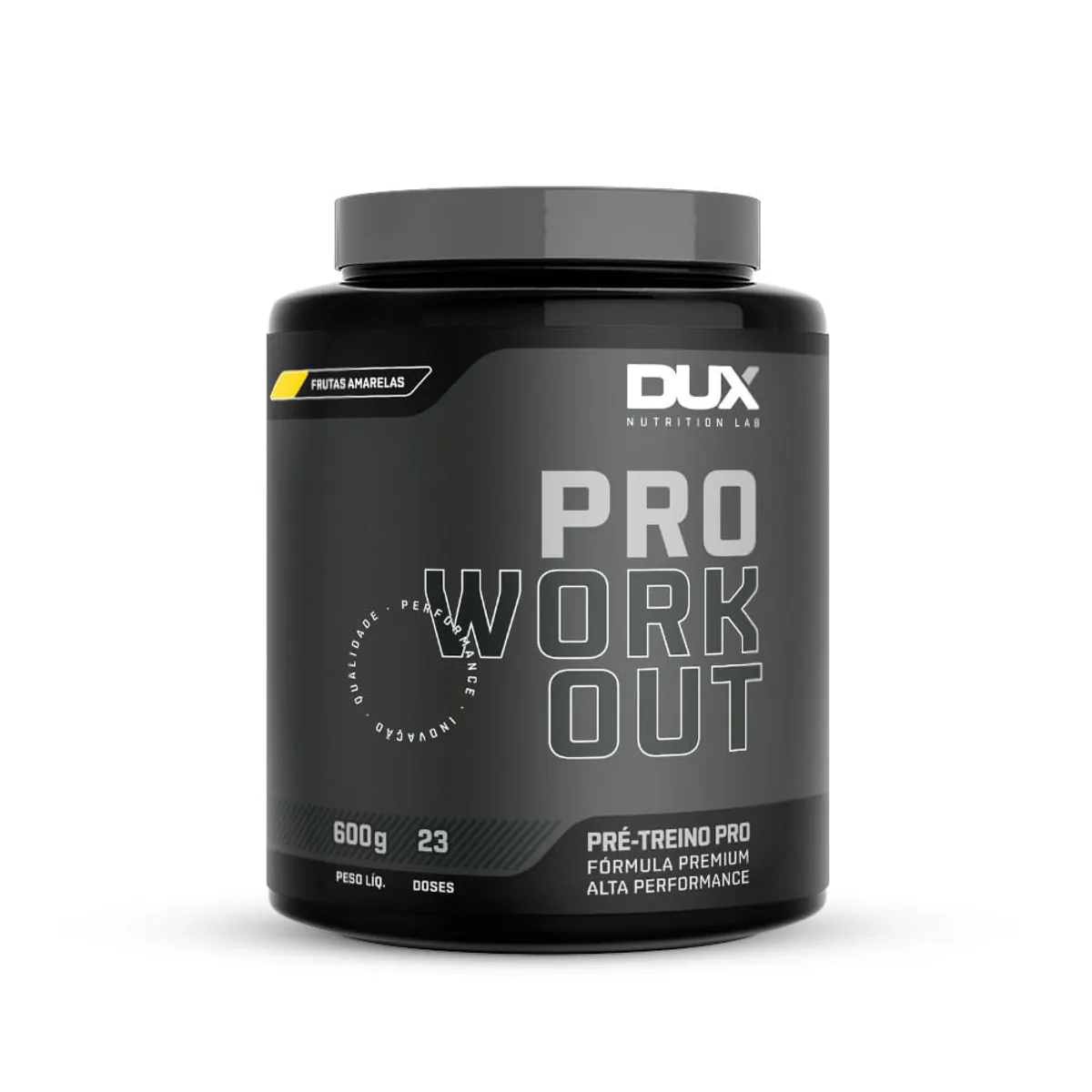 Pre Workout Pro - 600G Frutas Amarelas - Pote 600G