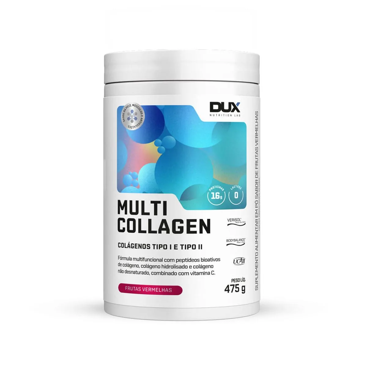 Multi Collagen Frutas Vermelhas - 475G