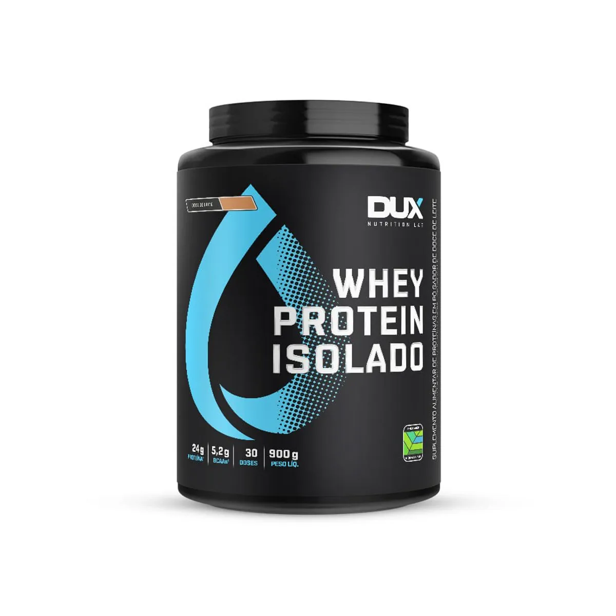 Whey Protein Isolado - Pote 900G Sabor Doce De Leite - 900G