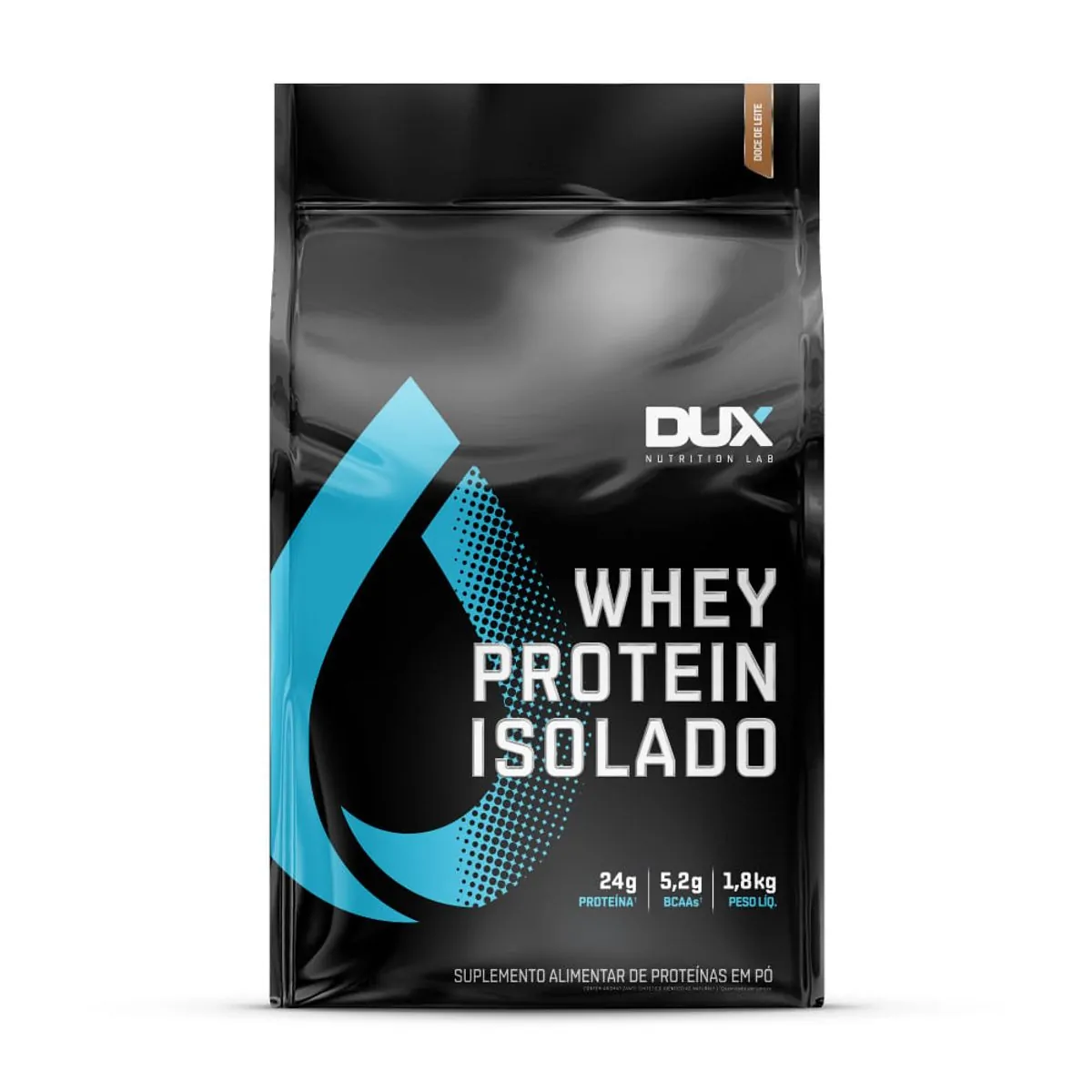 Whey Protein Isolado - 1,8 Kg Doce De Leite - 1800G