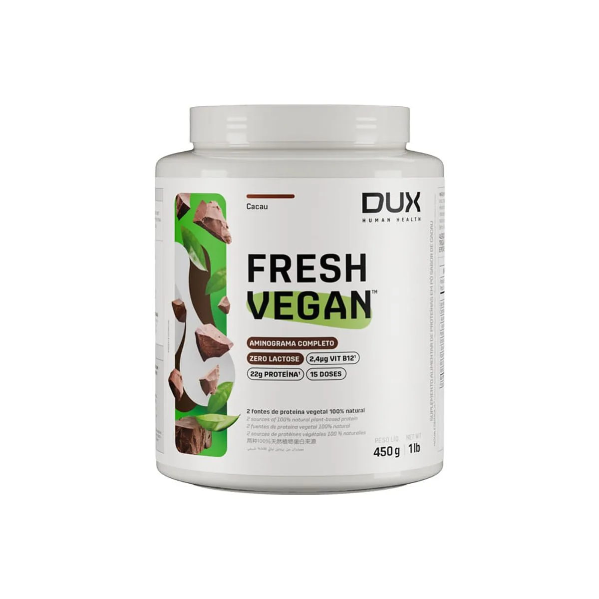 Fresh Vegan 450g Cacau