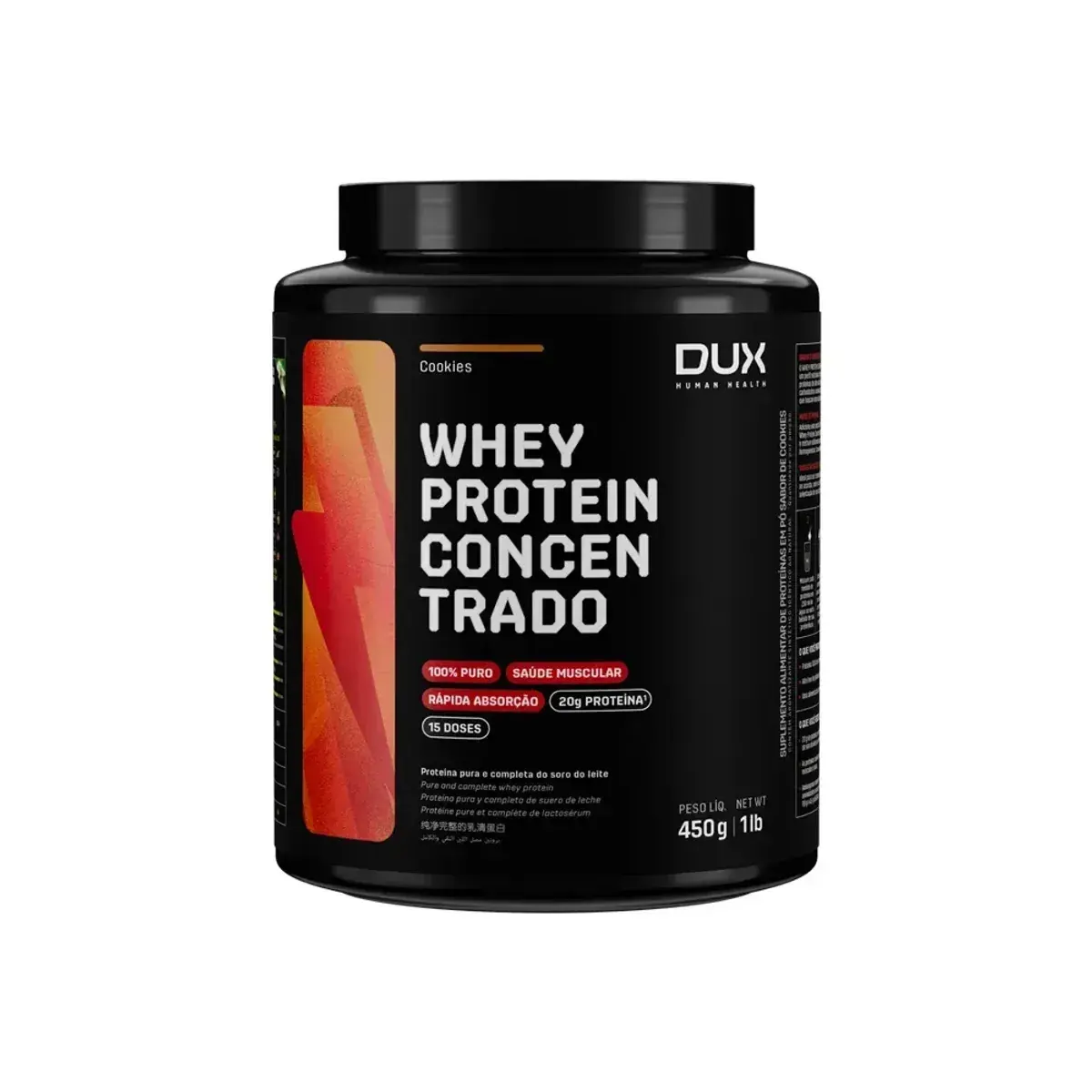 WHEY PROTEIN CONCENTRADO - POTE 450G - Cappuccino - 450g