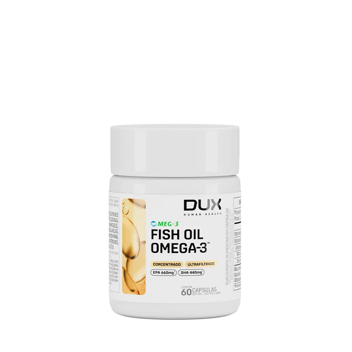 FISH OIL OMEGA-3 60 CÁPSULAS - 60 CAPSULAS