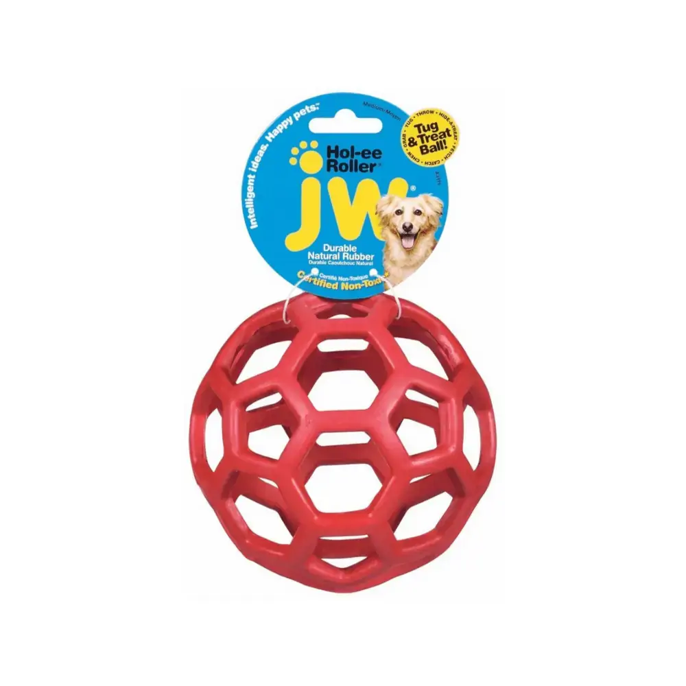 Bola Holee Roller Sm Vermelho