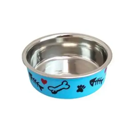 Tigela Inox Ghart Cutie Azl M 800ml 1x1
