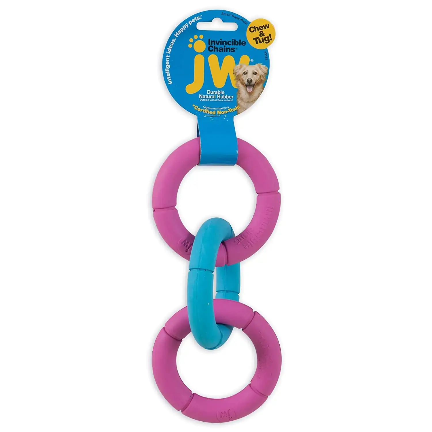 Jw Invincible Chains Mini Rosa 1un