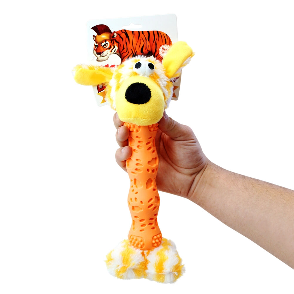 Brinquedo Hercules Soft Cachorro Salsicha Laranja