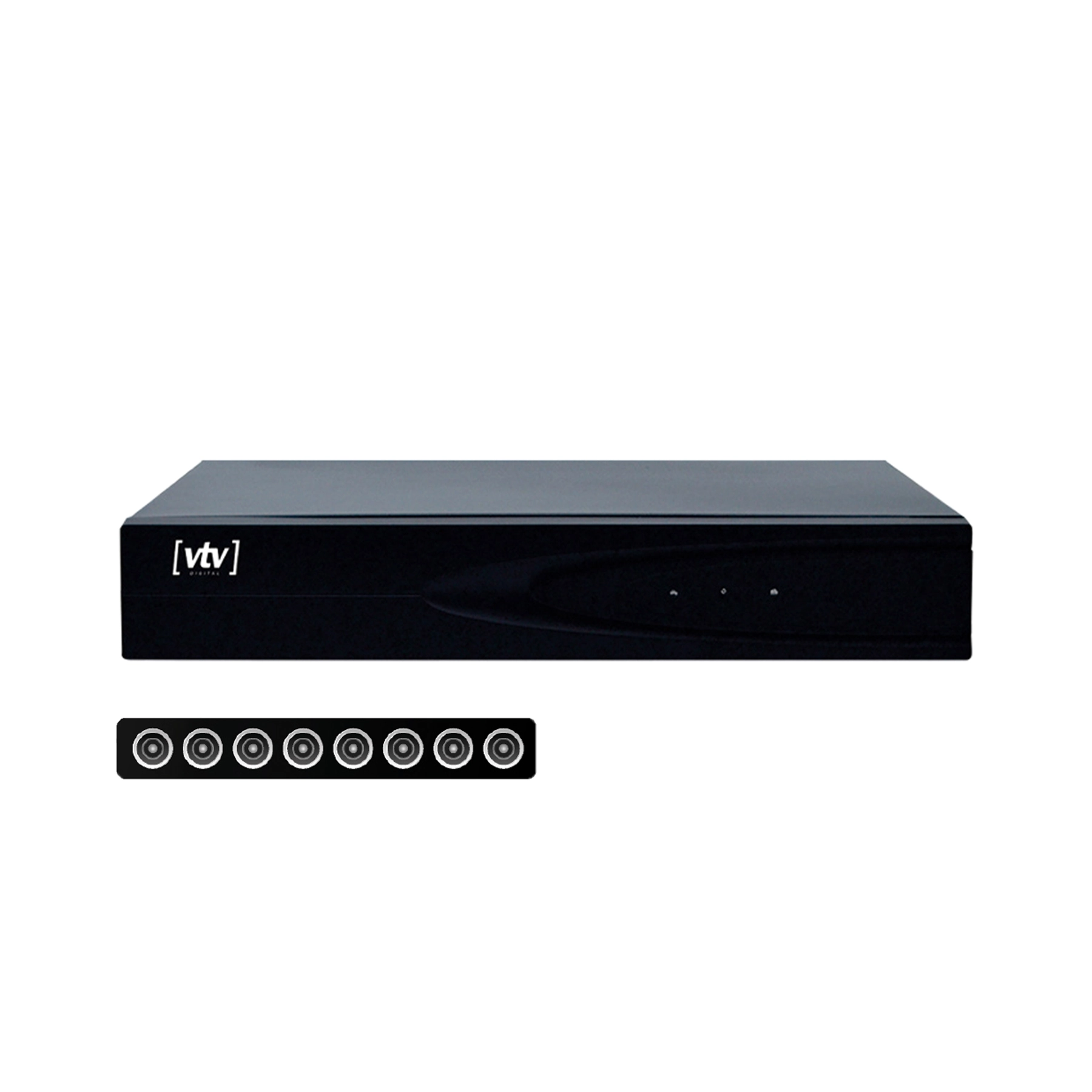 Gravador Digital de Vídeo DVR AHD 8 Canais HD 500GB VTV