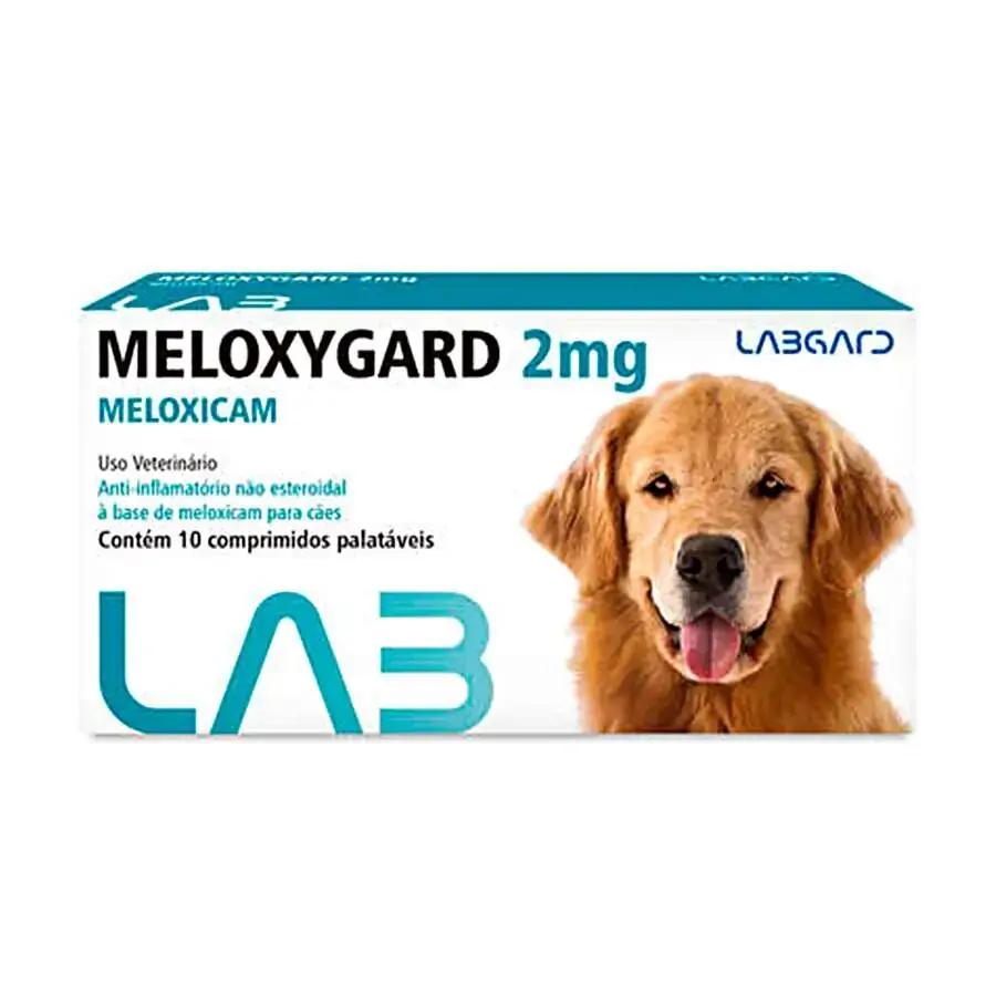 Anti Inflamatório Labgard Meloxygard 2.0 Mg Para Cães De Raças Grandes