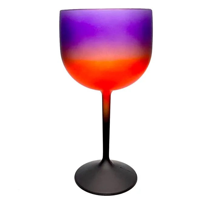 Taca Gin Halloween Laranja Neon/roxo