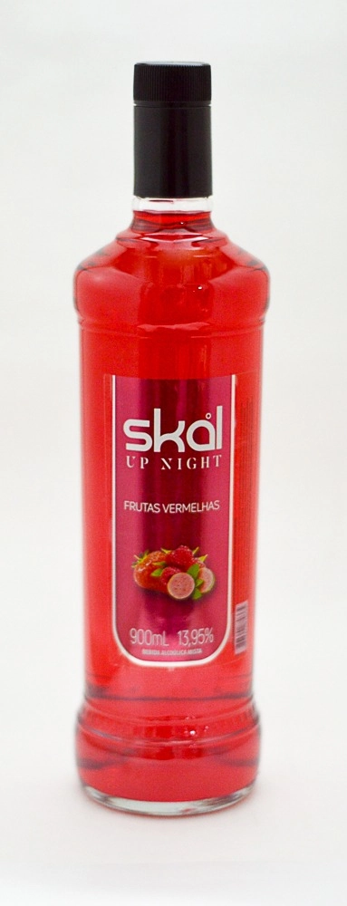 Vodka Skal Up Night Frutas Vermelhas 900ml