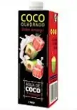 Água de Coco + Morango Quadrado 1L