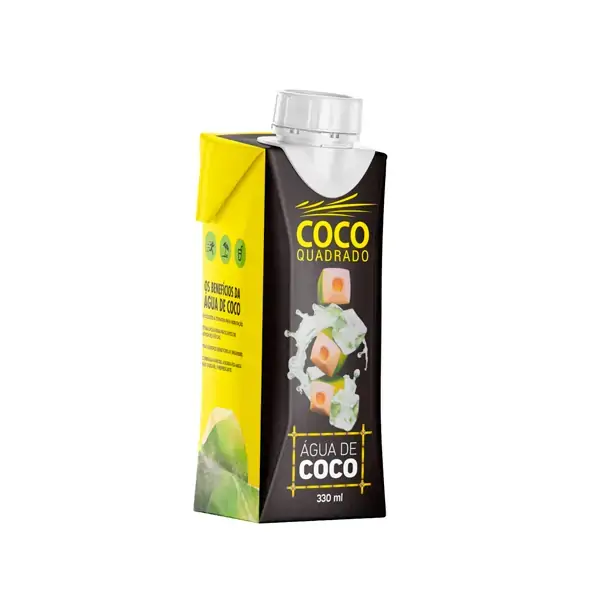 Ag Coco Quadrado 330ml Trad