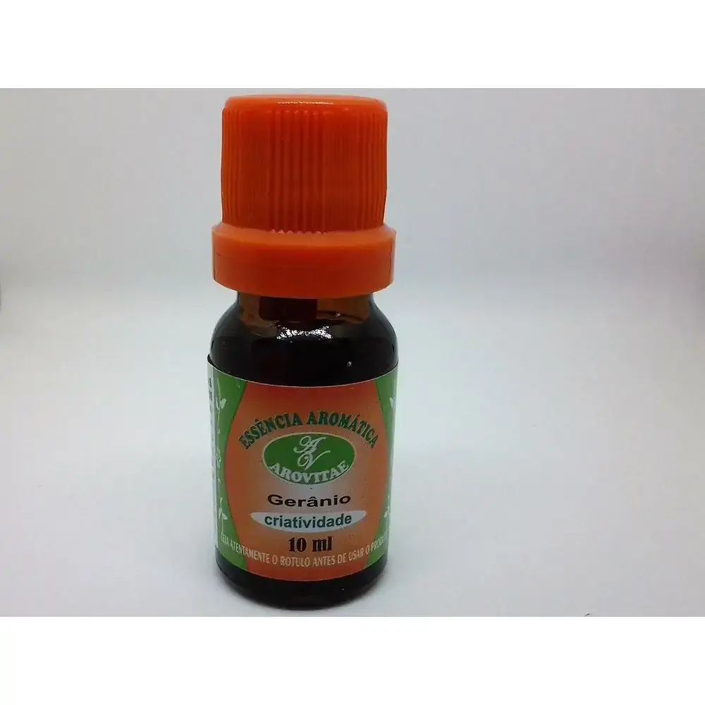 Essencia Aromatica Geranio 10ml Arovitae Bem Estar/terapia Alternativa