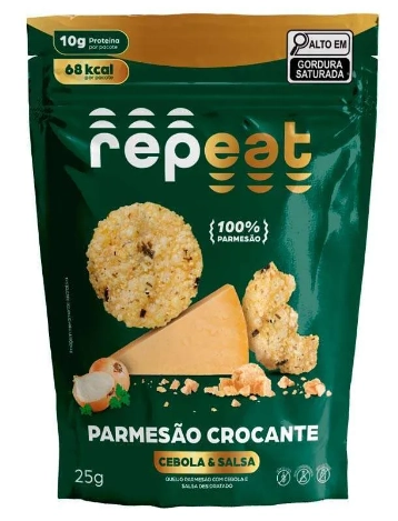 Parmesao Crocante Cebola E Salsa Repeat 25g