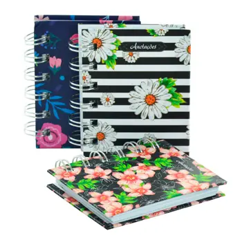 Caderno Notas Cp Wire O 80fls 8,5x6cm Re.wpm01347