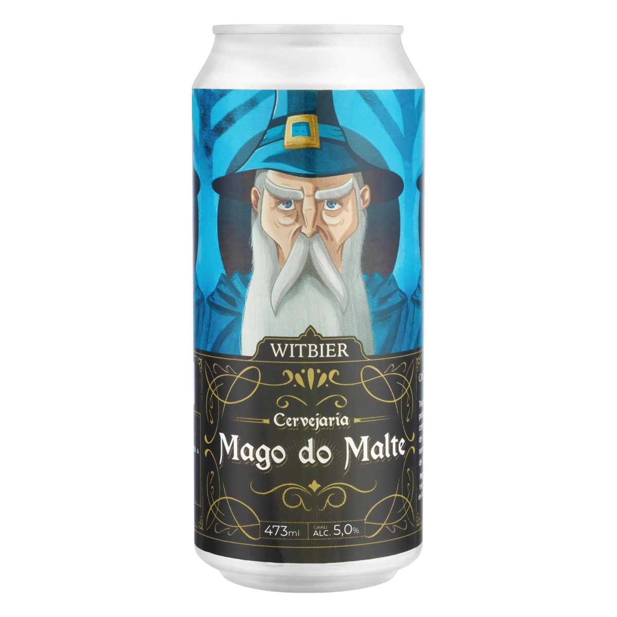 Cerveja Witbier Puro Malte Mago Do Malte Lata 473ml
