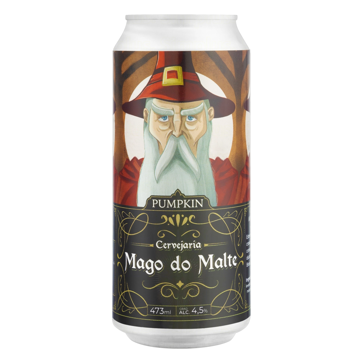 Cerveja Pumpkin Ale Puro Malte Mago Do Malte Lata 473ml