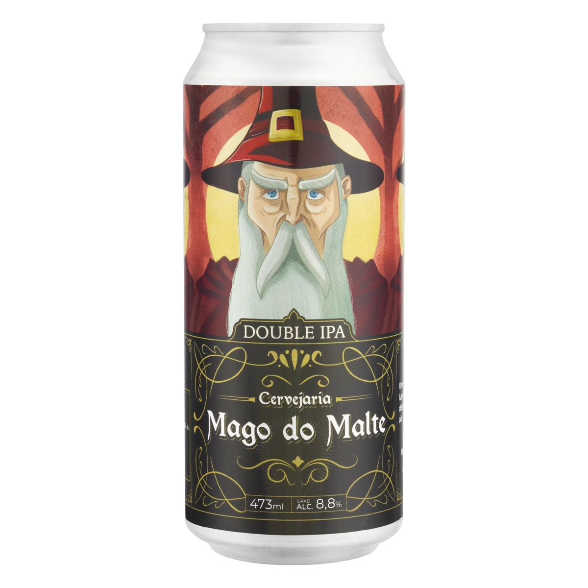 Cerveja Double Ipa Puro Malte Mago Do Malte Lata 473ml