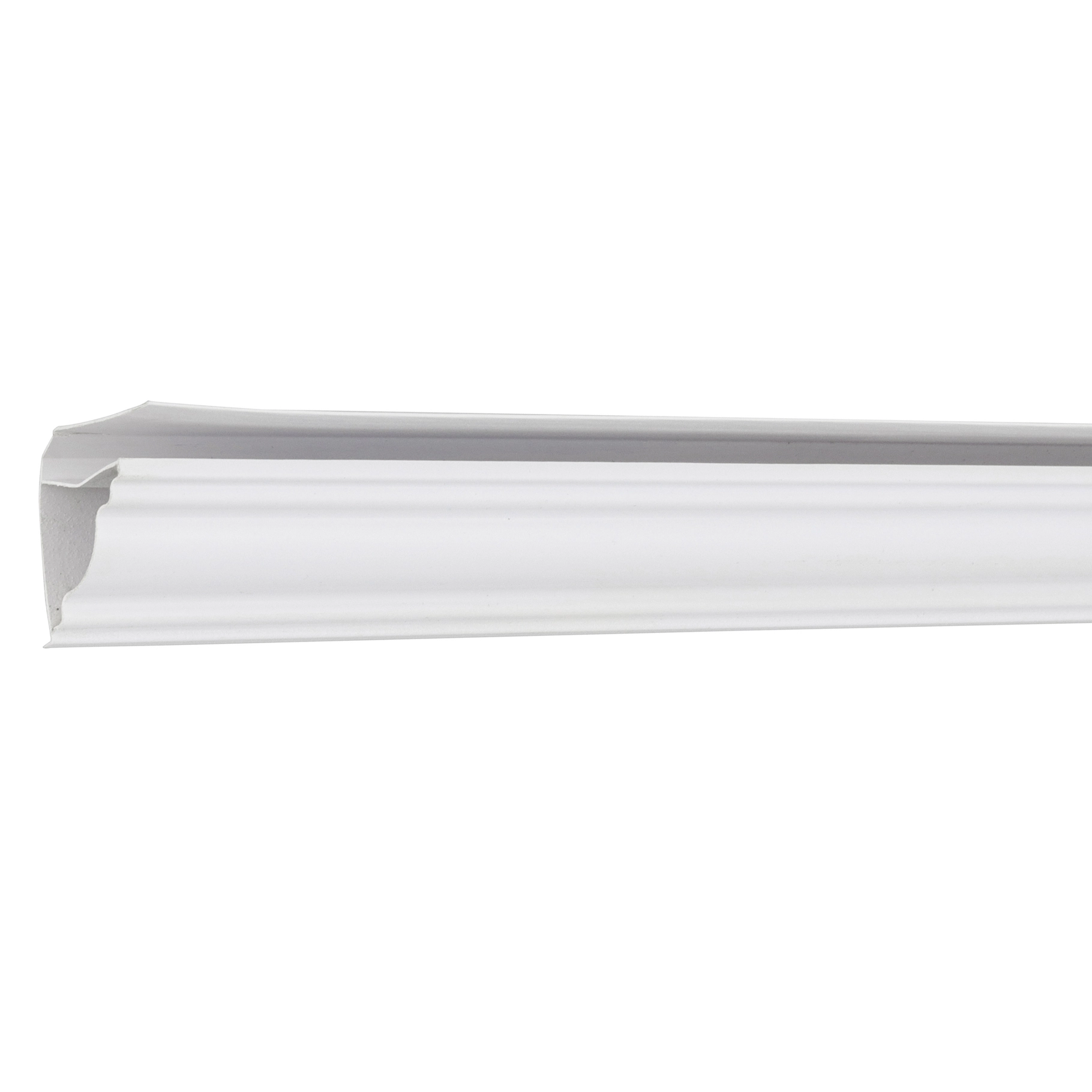 Acabamento em PVC para Teto Branco 6x0,045x0,04m Permatti