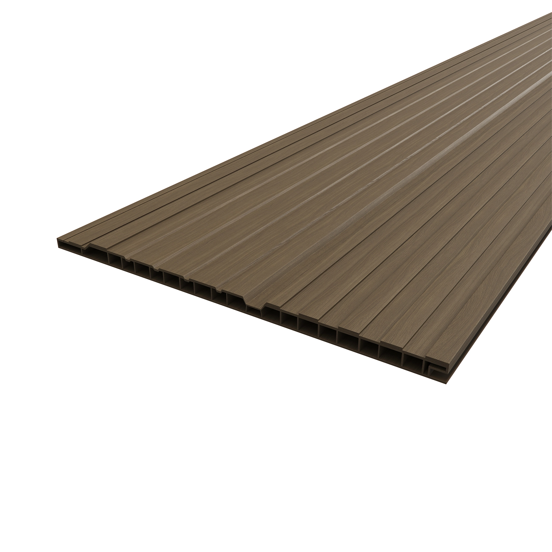Forro de PVC Imbuia 3m x 20cm 8mm Frisado Permatti