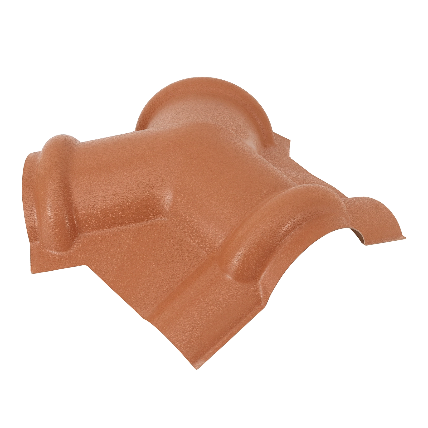Cumeeira de PVC Plan Triangular 41x51cm Cerâmica Permatti