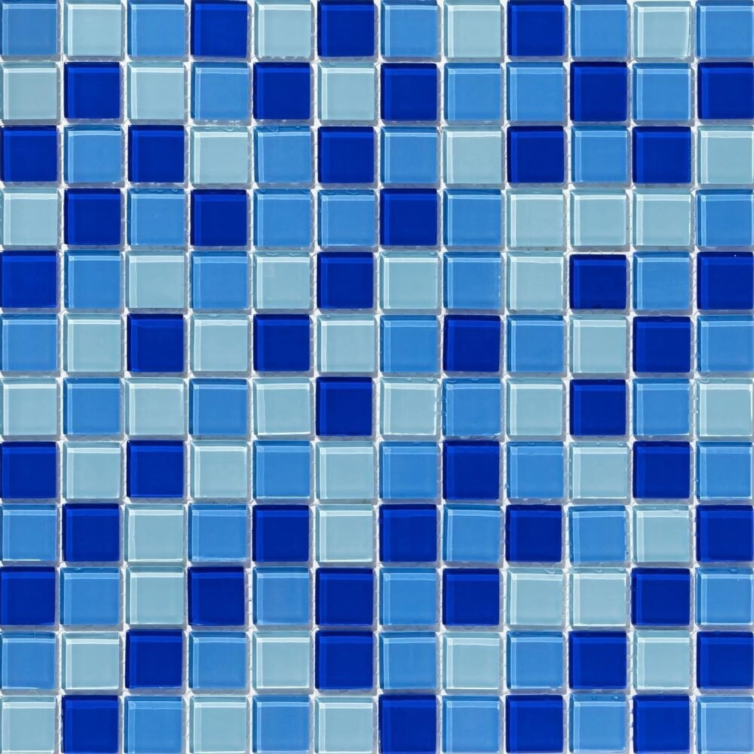 Pastilhas De Vidro Cristal Miscelânea Miscelânea Azul