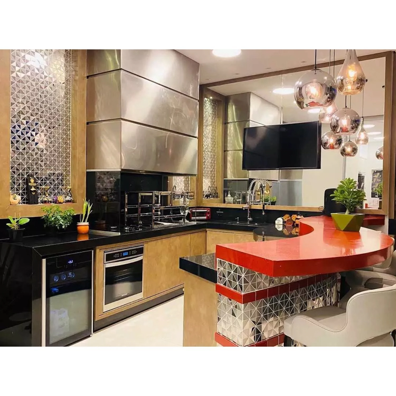 Pastilhas De Inox Para Revestimento Encanto Prata