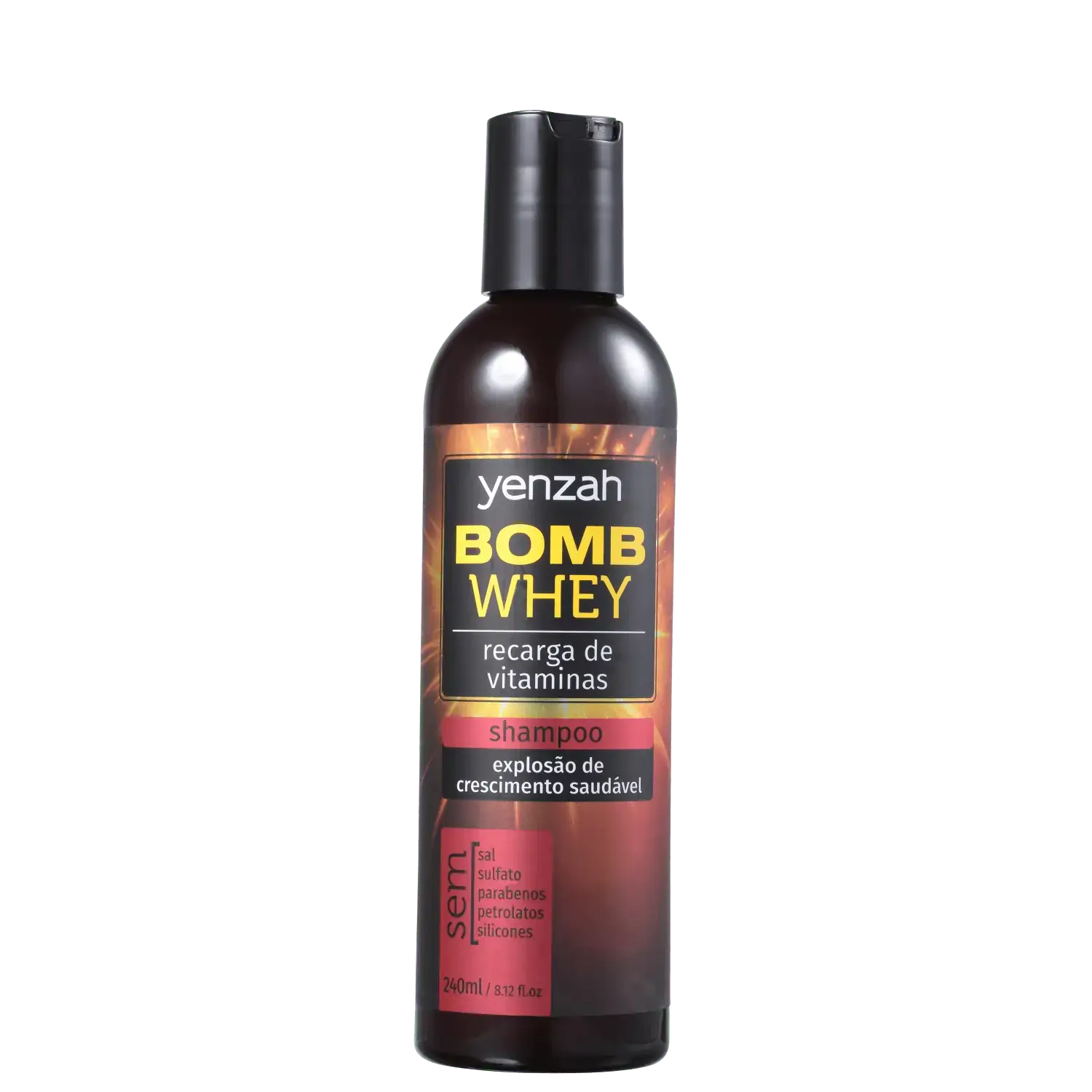 Shampoo Yenzah Bomb Whey Cream 240ml