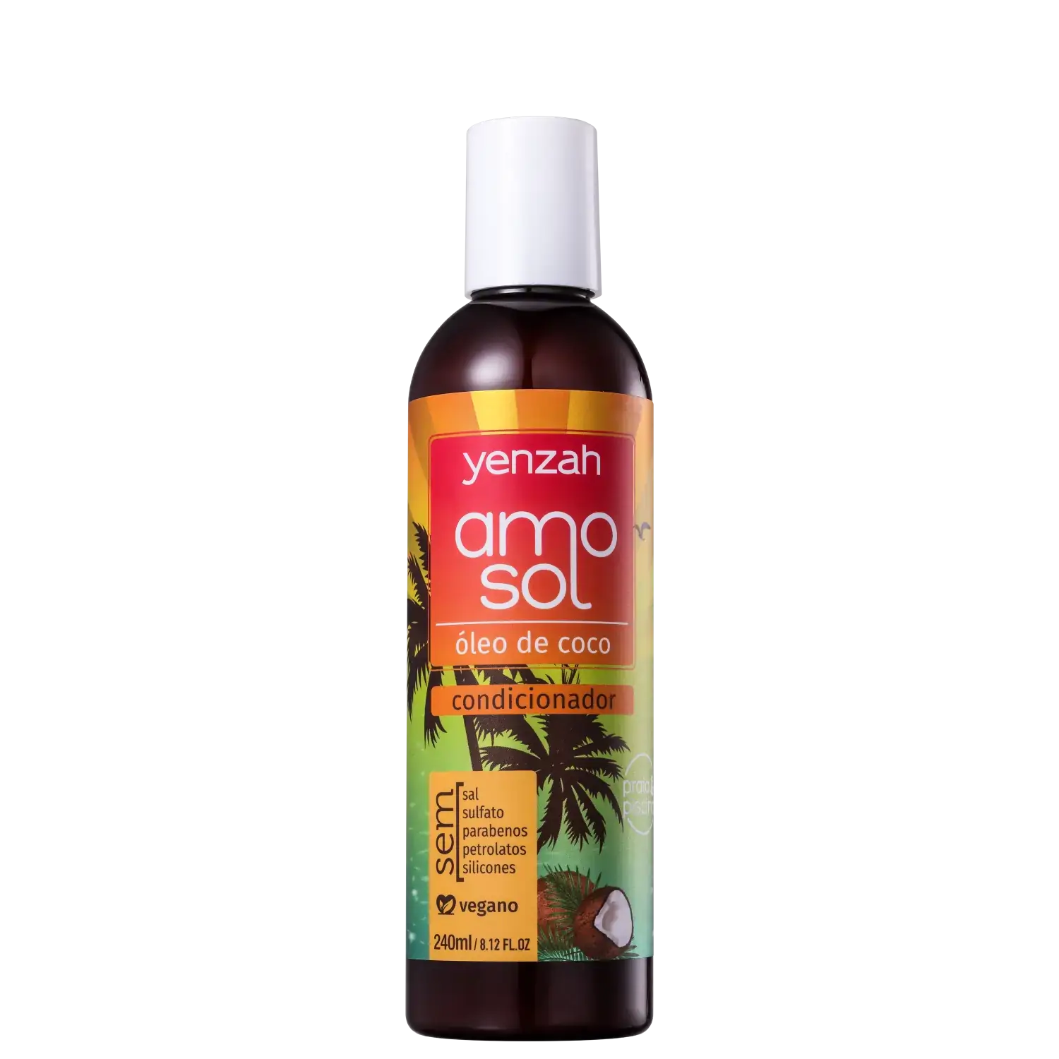 Condicionador Yenzah Amo Sol óleo De Coco 240ml