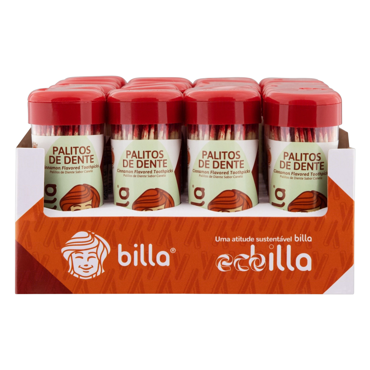 Palito De Dente Canela Billa 24 Unidades