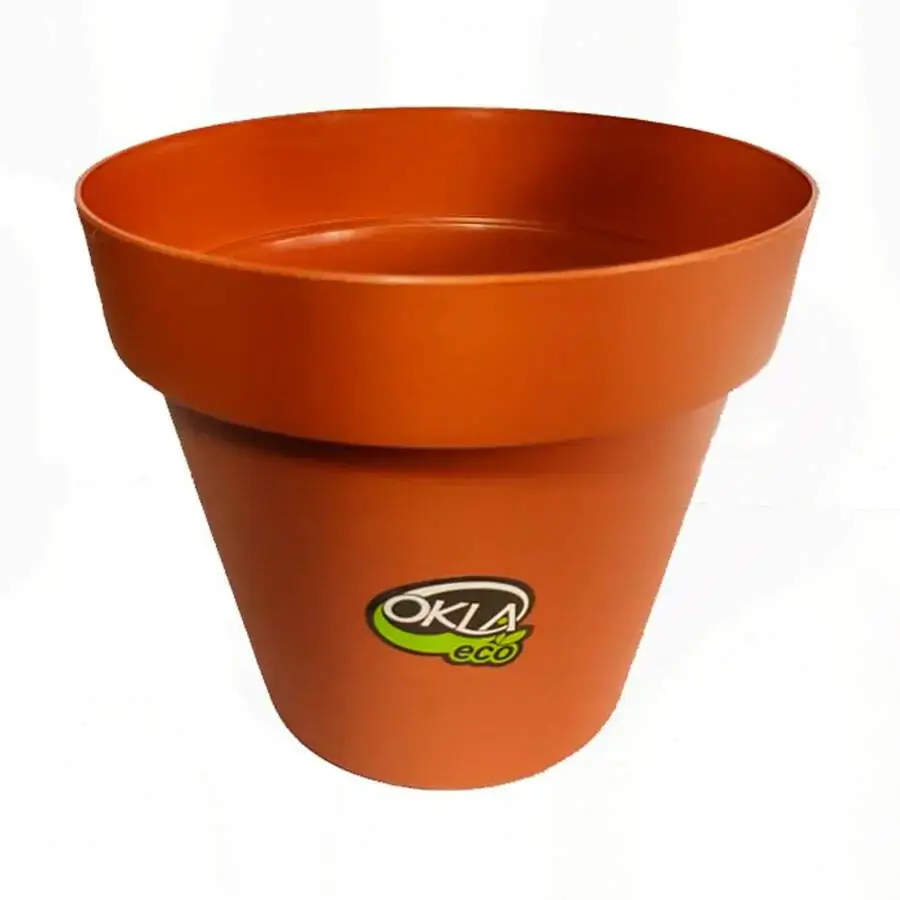 Vaso Parede Bari Ceramica 12x10,8cm 0,7l Terracota