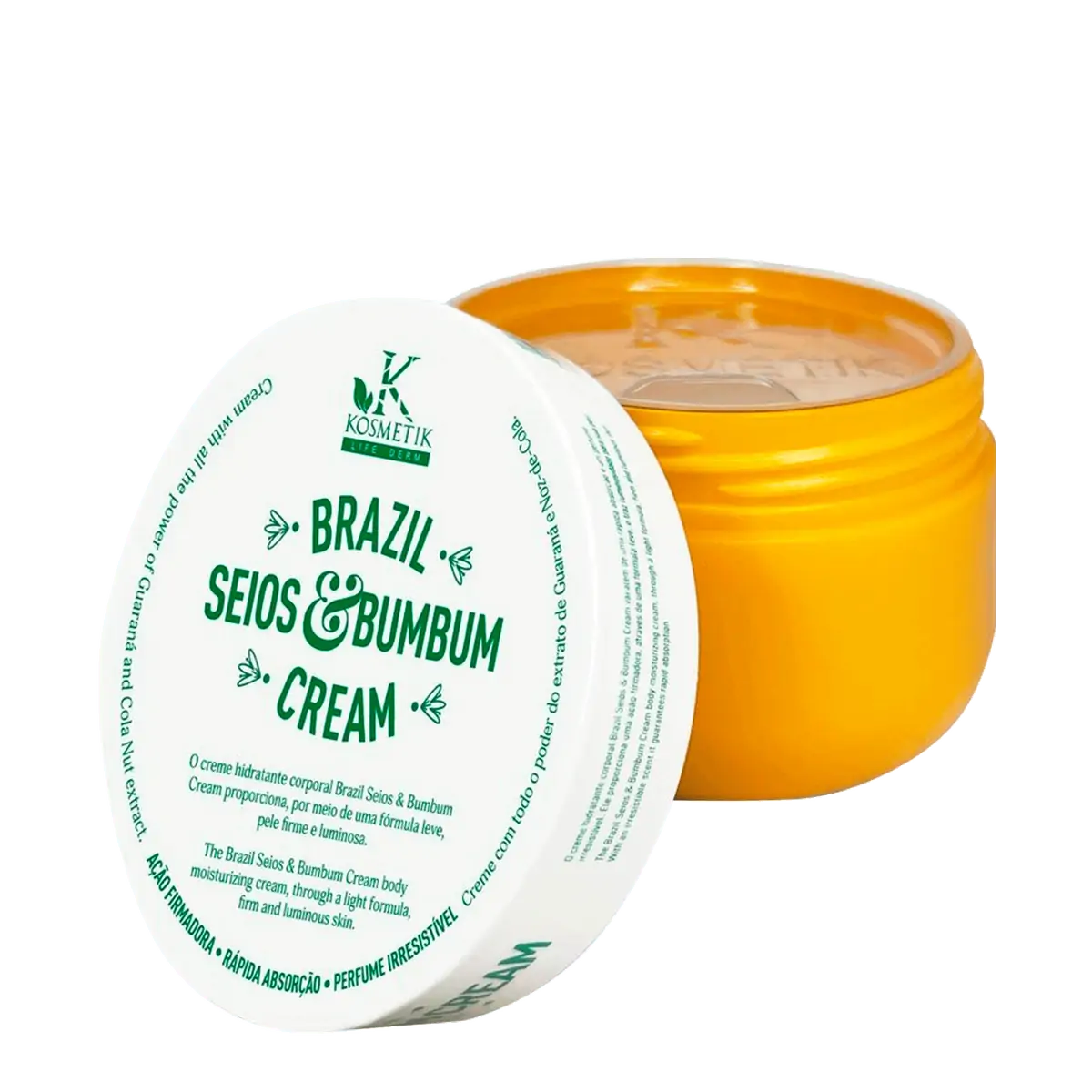 Kosmetik Brazil Seios & Bumbum Cream - Hidratante Corporal Firmador 250g