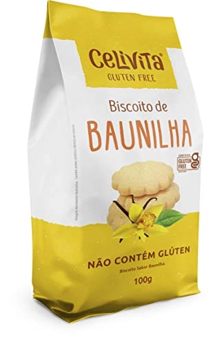 Biscoito De Baunilha 100 Grs Celi Vita