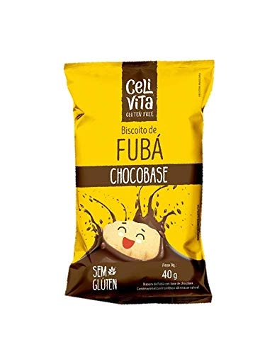 Bisc De Fuba Cob Choc S/gluten Celivita 40g