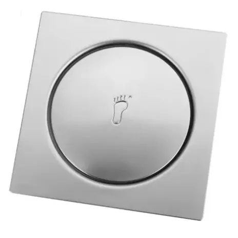 Ralo Prizi Inox Quadrado 10x10cm Mvx