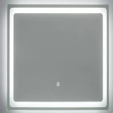 Espelho Retangular Emoldurado Led F Mr012a 50x70cm 903633201 Mvx