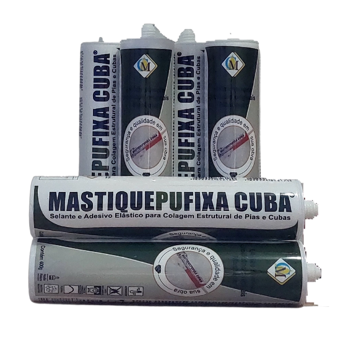 Mastique® Pu Fixa Cuba Original (kit 6 Tubos)