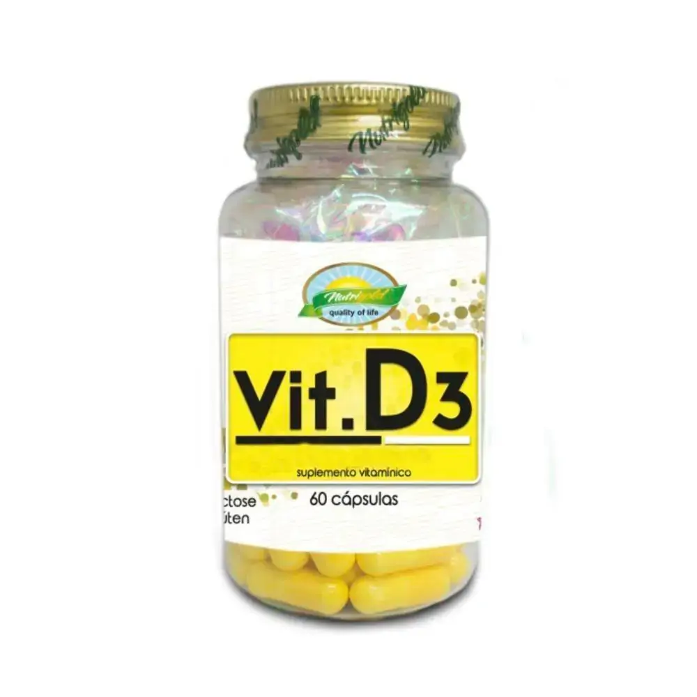 Vitamina D3 60 Caps Nutrigold