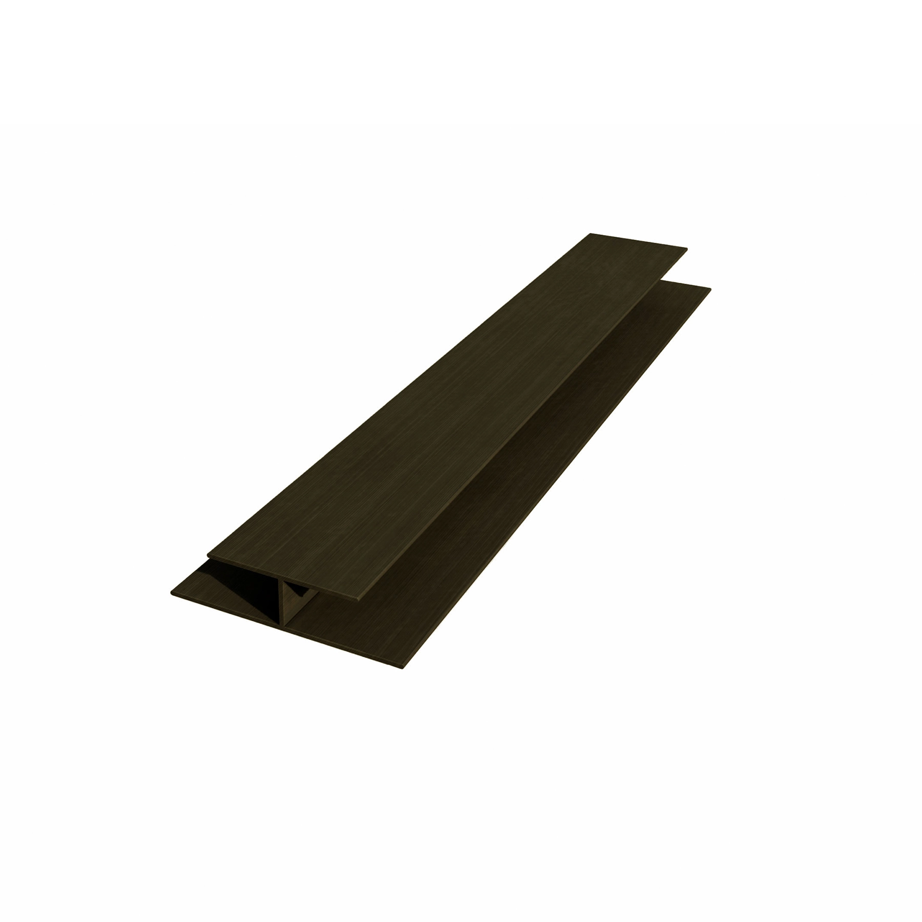 Emenda H Imbuia 6,00m Real PVC
