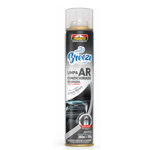 Limpa Ar Condicionado Proauto 300ml Carro Novo